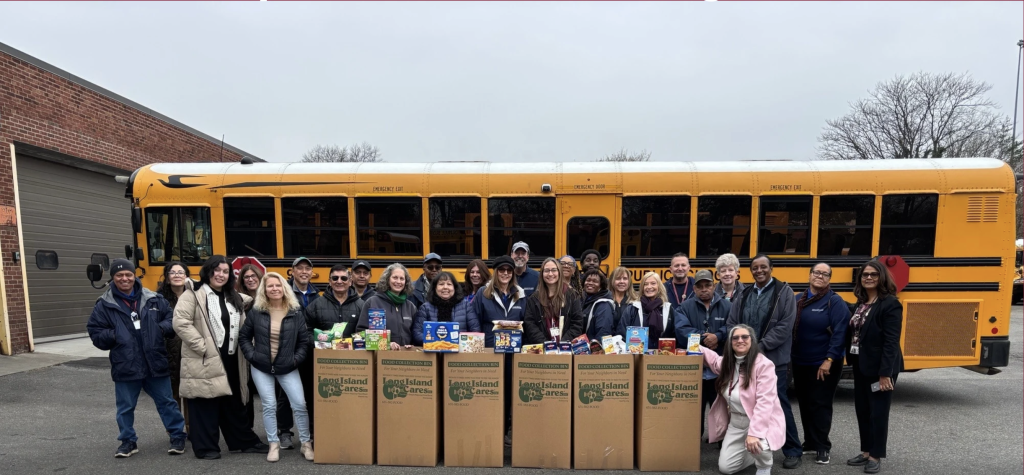 Garden City CSEA members lead districtwide food drive to  support Long Island Cares Food Bank